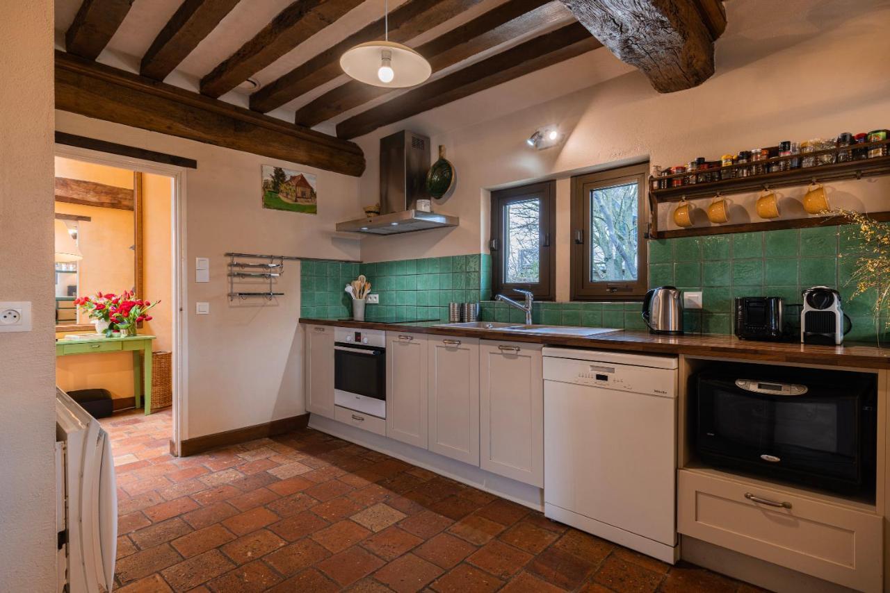 Maison "Jardin Gaillard" Bieville-en-Auge Exterior photo